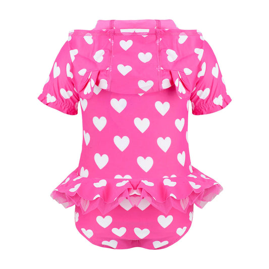 Escargot Baby Love Heart Baby One Piece