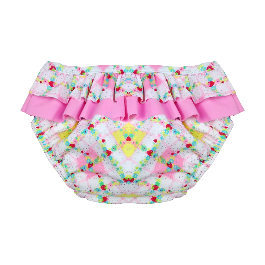 Escargot Baby Strawberry Bliss Aqua Nappy Pant