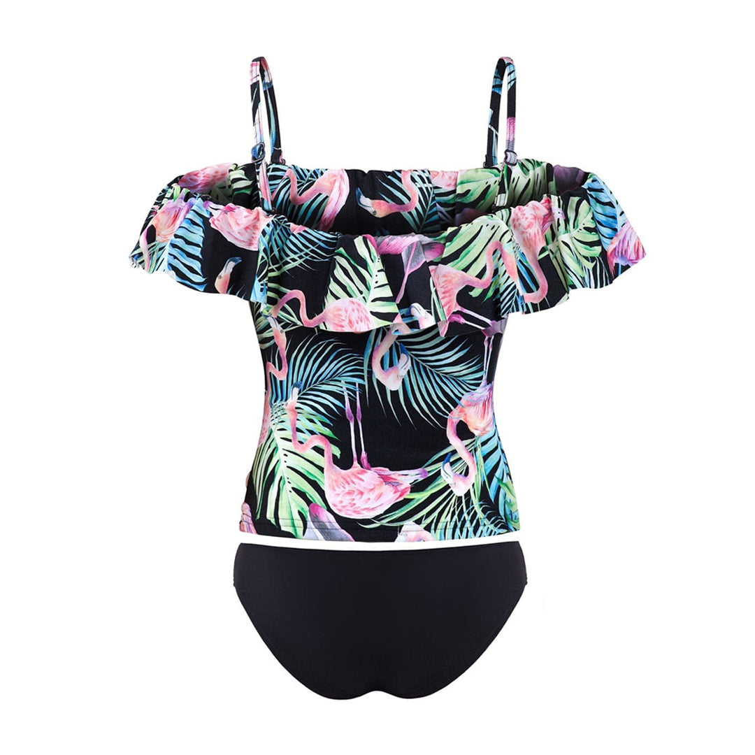 Escargot Flamingo Forest Tankini Top and Classic Pant