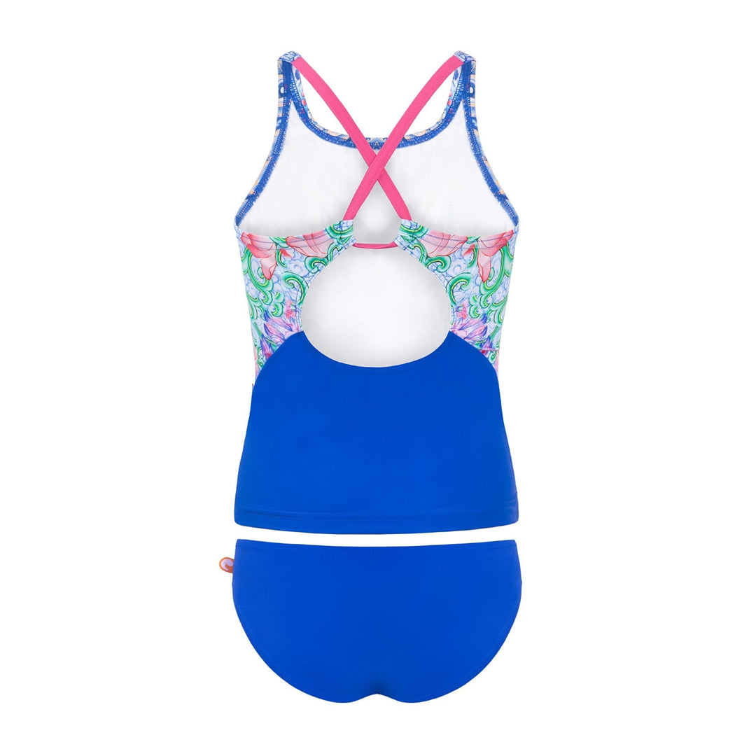 Escargot Peacock Tankini