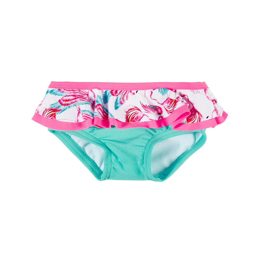 Escargot Flamingo Frill Tankini