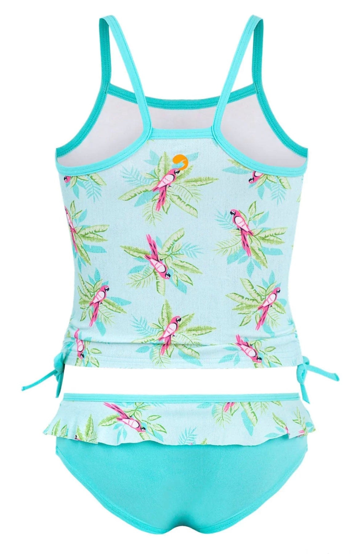 Escargot Parrot Blue Tankini