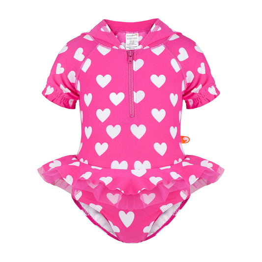 Escargot Baby Love Heart Baby One Piece