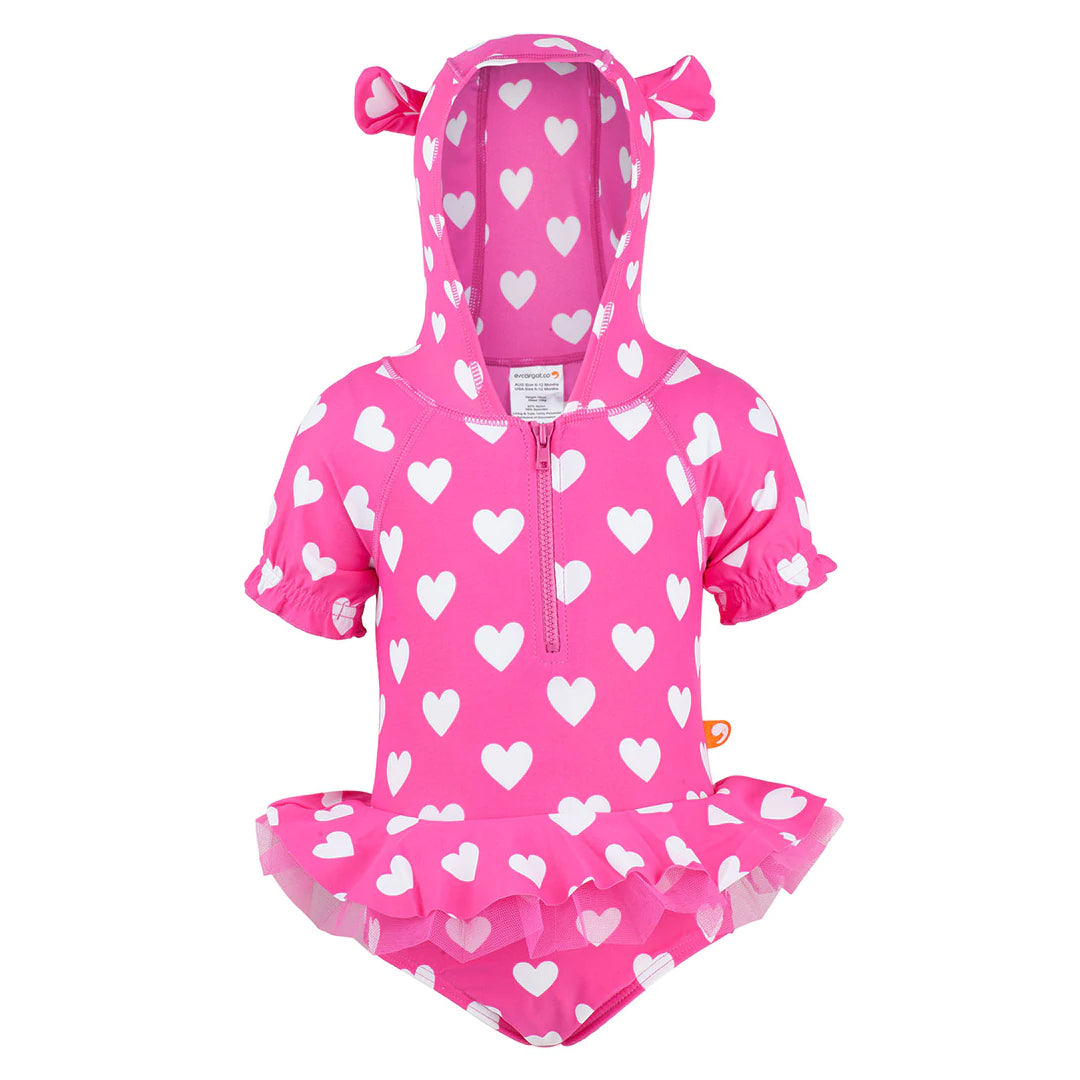 Escargot Baby Love Heart Baby One Piece