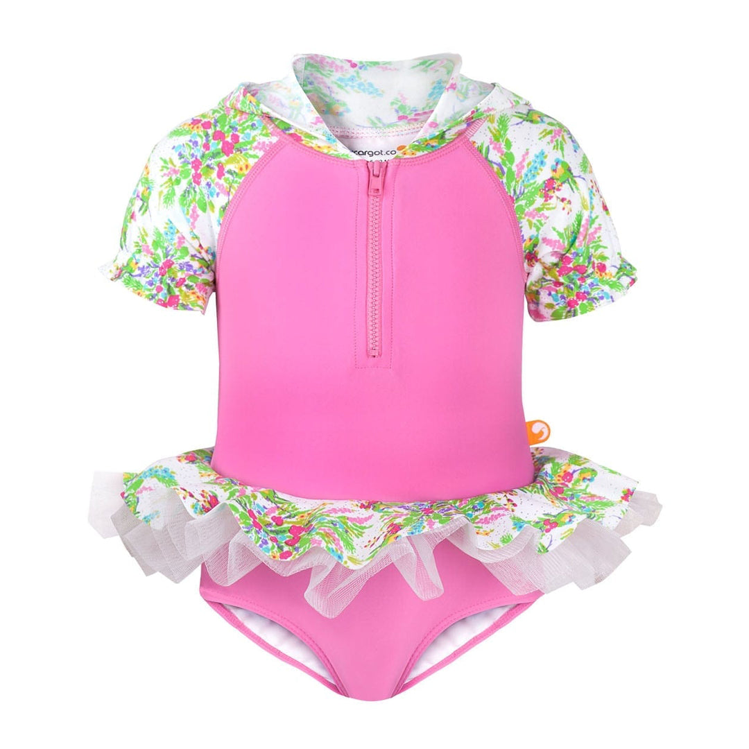 Escargot Baby Spring Time Hooded One Piece