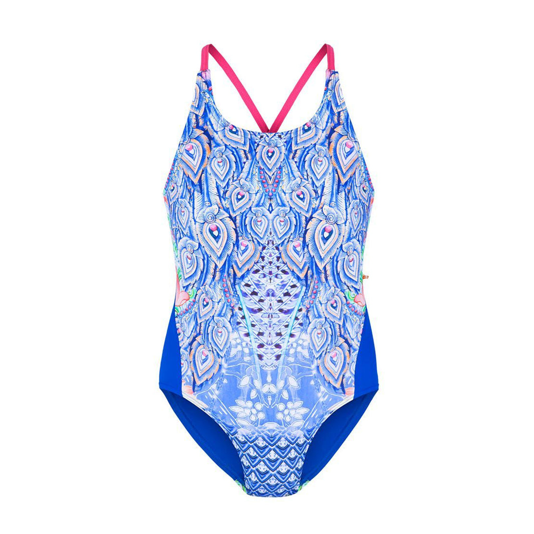 Murray Swim Onesie - Peacock
