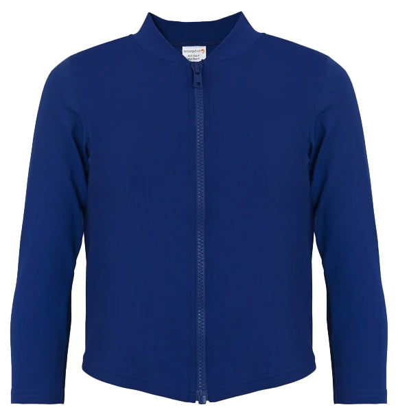 Escargot Zip Up Long Sleeve Suntop Navy